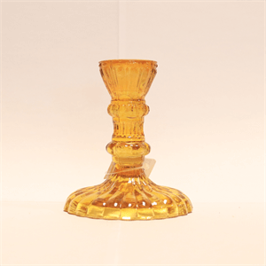 Terrace & Garden Glass Leela Candlestick